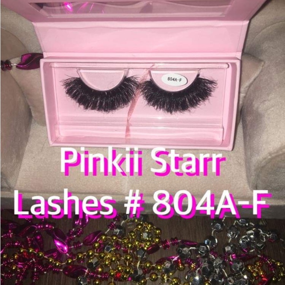 Mink eyelashes it’s my new brand PinkiiStarr’s Lashes